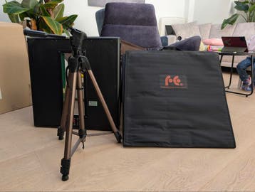 Complete Portable Fotostudio Set voor Productfoto's