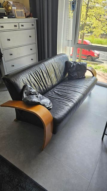 Vintage Leren bank