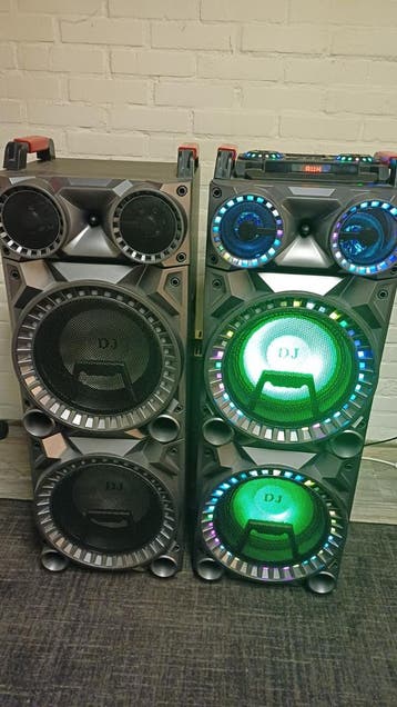 Dj  karaoke boxen 2x gratis ophalen vandaag