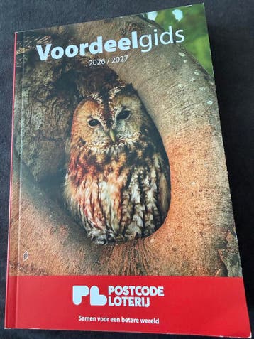 Gratis af te halen: Voordeelgids Postcodeloterij 2026/2027
