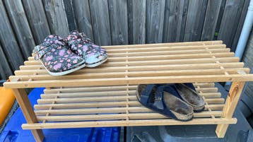 Houten Schoenenrek van IKEA - Praktisch en Compact