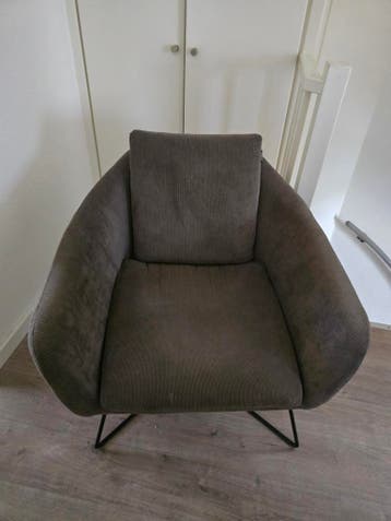 Lounge stoel Taupe Riverdale ️