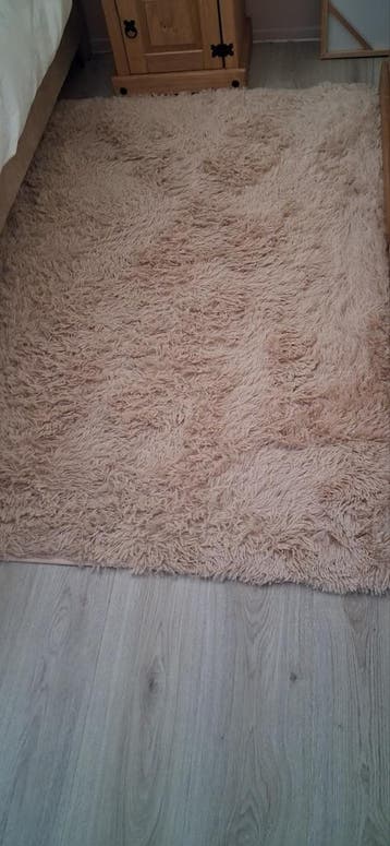 Beige vloerkleed 120x170 cm - Zo goed als nieuw