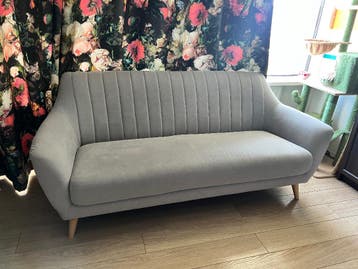 Gratis grijze schelp bank