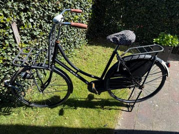 Hema transportfiets (16 jaar oud) - achterband lek