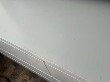 Wit IKEA MALM ladekast - 6 lades