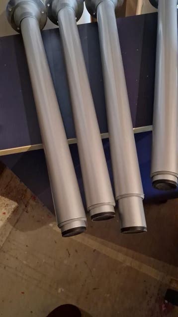 4 verstelbare tafel poten van ikea