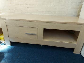 Moderne TV-meubel met lade en open vak