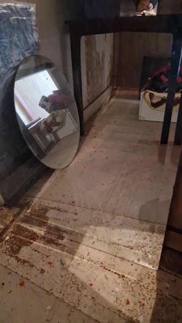 Facetspiegel 80 x 58 en ronde spiegel diameter 60 cm