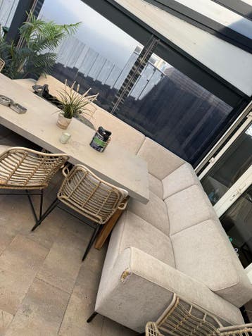 Hoekbank met lichte beschadiging, gratis af te halen