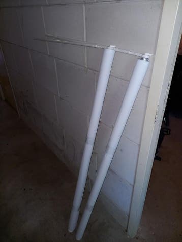 2 IKEA rolgordijnen 120x195