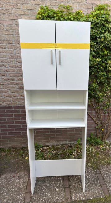Wasmachine kast 190x64x26 (hxbxd)