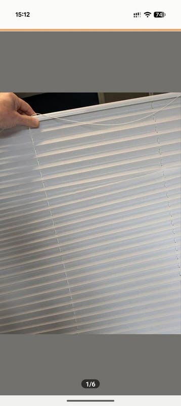 Gereserveerd Gratis Klemmfix plisségordijn