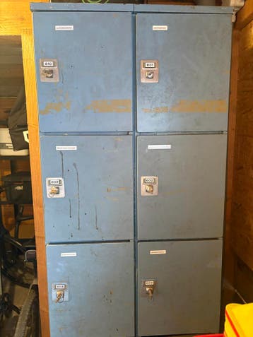 Metalen Lockerkast - 195x60x50 cm