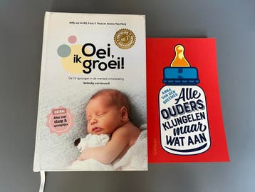 Boeken voor ouders: Oei, ik groei! & Alle ouders klungelen..