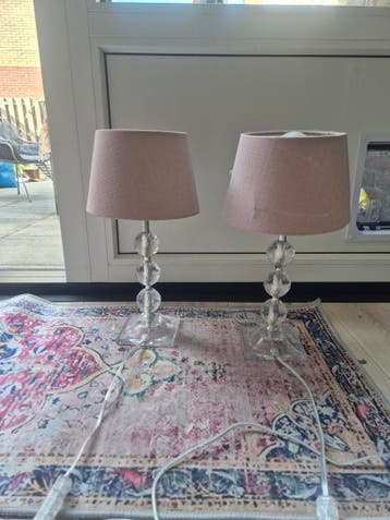 GRATIS Roze Lampjes - Set van 2