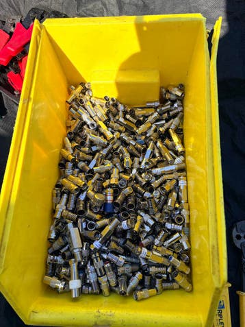 Grote partij coaxiale connectoren en verzwakkers