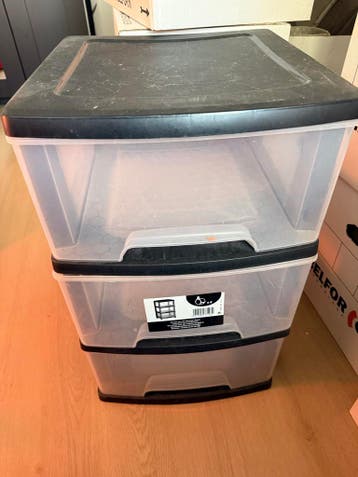 opbergkastje met 3 laden - gratis op te halen