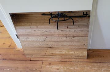 Grote rechthoekige spiegel van 75 x 60