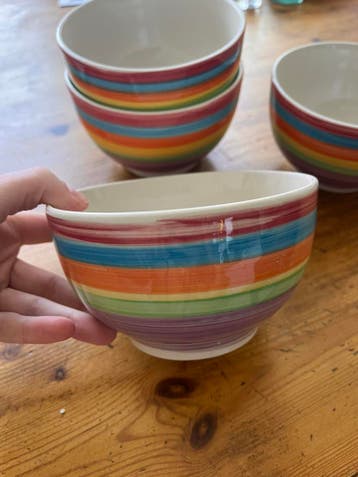 Ontbijt/ soepkommen zgan