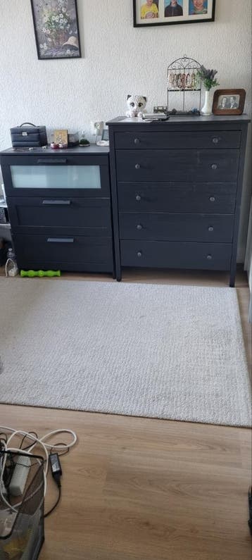 Tapijt beige 130  190 cm