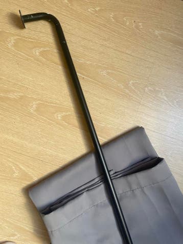 Blackout tent met ophangstang - Gratis af te halen