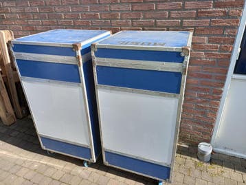 Flightcase met zeer goede wielen