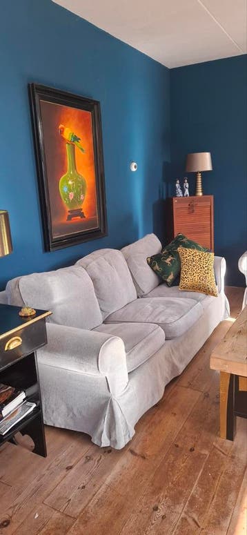 Ikea bank en fauteuil met goede bekleding, gratis ophalen