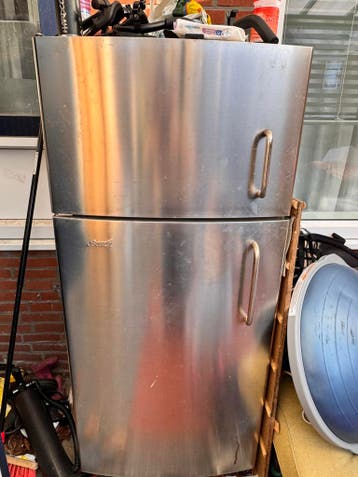 Gratis RVS Bosch koelkast