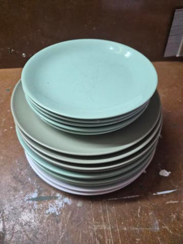 Ikea ontbijt- en dinerborden (15 stuks)