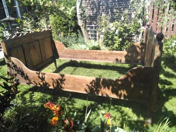 Eiken twijfelaar 1.20 x 1.85