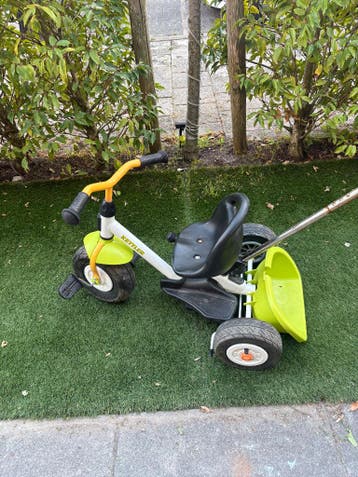 Kettler driewieler met duwstang