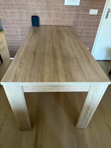 Eettafel 1.60 x 80 cm - Houtlook
