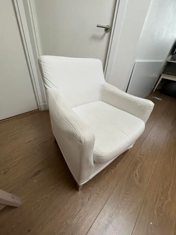 Witte feautuil IKEA