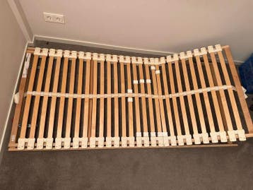 IKEA Eenpersoons Lattenbodem met Verstelbaar Hoofdeinde