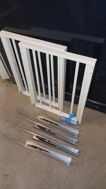 Pax kast 2x rek voor broeken