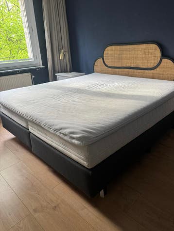 Boxspring 180x200 met topmatras - Gratis ophalen!