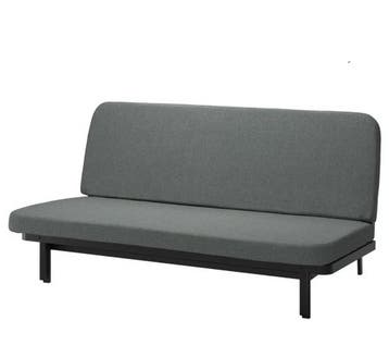 IKEA slaapbank, grijs, 2-persoons