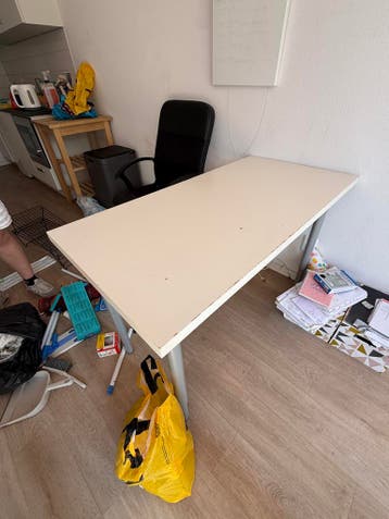 For Free- White table, 100x60 cm