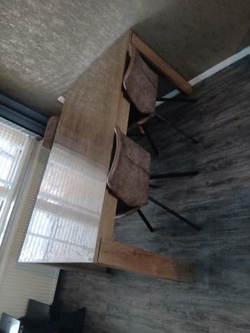 eettafel 160x90x75