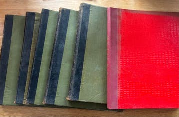 Oude bladmuziek collectie
