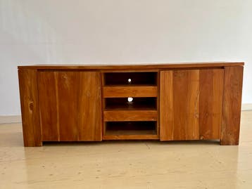 Teakhouten TV Meubel Gratis Op Te Halen Moet Weg!