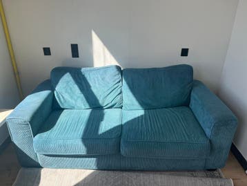 Groen blauwe loungebank gratis ophalen 29 april