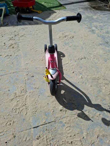 Roze Puky step voor kinderen - Gebruikt