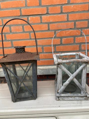 Opknappers: Rustieke lantaarns gratis af te halen