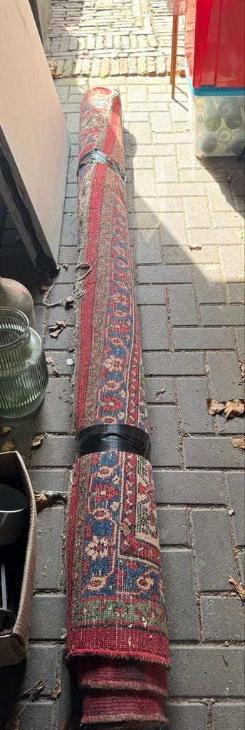 Groot Perzisch kleed voor veranda of afdak - Gebruikt