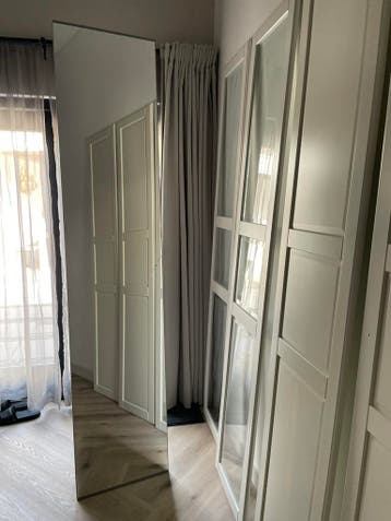 Ikea Vikedal spiegeldeuren 4x