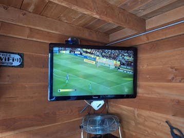 Gratis philips 42 inch / 106 cm. Scherm gaat uit na 30 min.