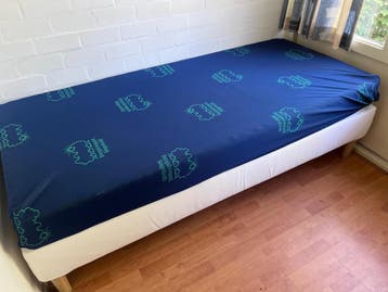 Gratis eenpersoonsbed inclusief matras