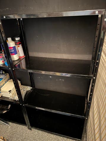 Metalen stellingkast - 75,5x30x150 cm - Gratis af te halen